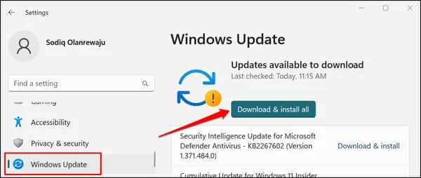 windows spotlight not working windows 11 after update